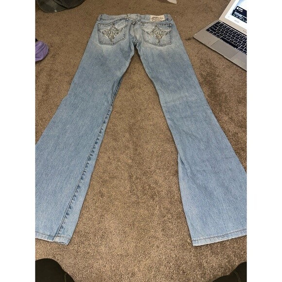 Lucky Brand vintage low rise y2k Flare Jeans - Picture 5 of 7